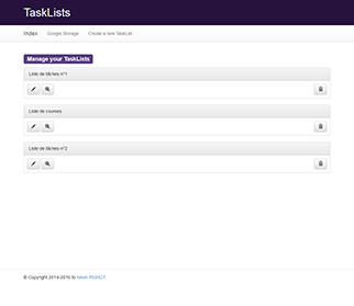 TaskList